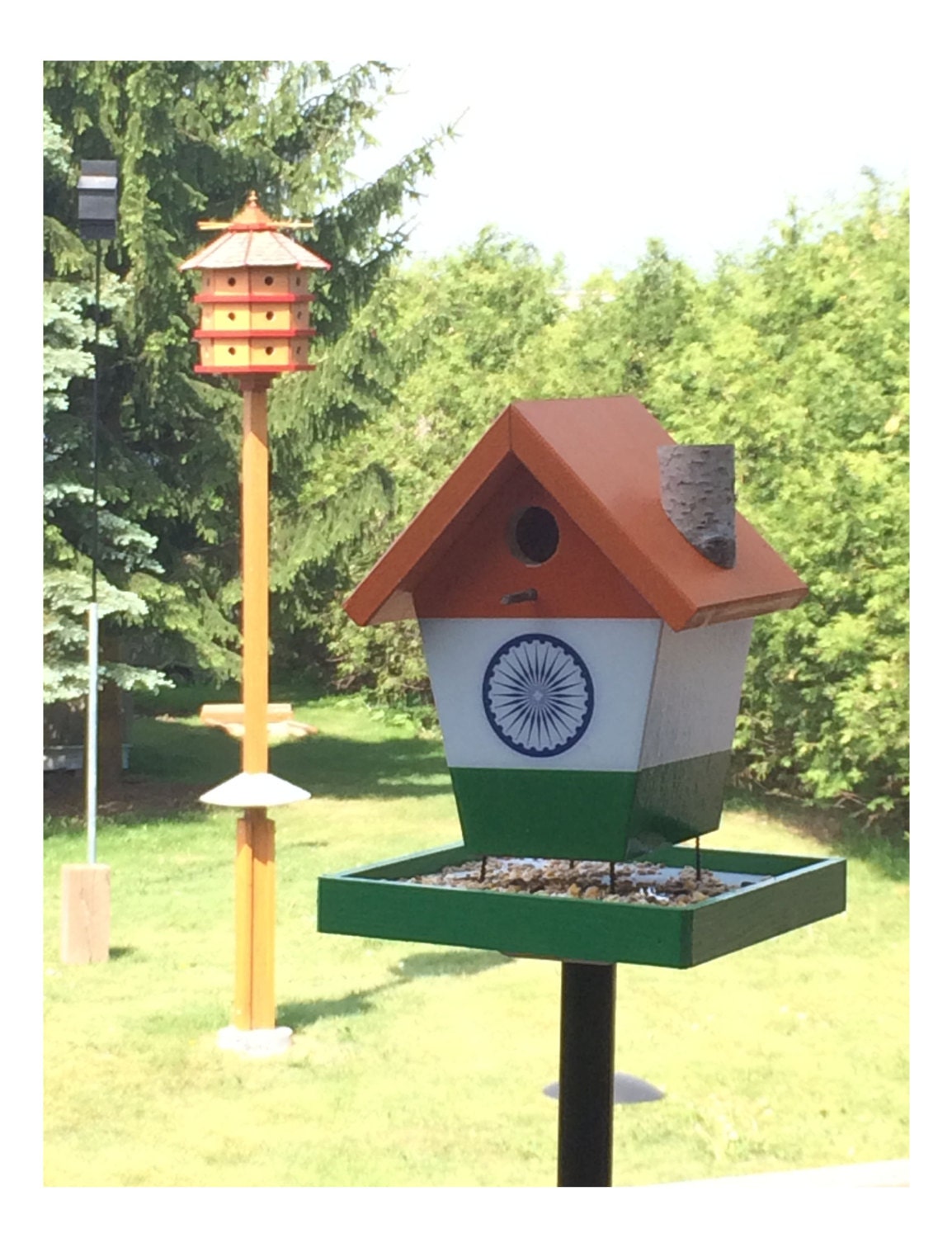 India Bird Feeder/Birdhouse