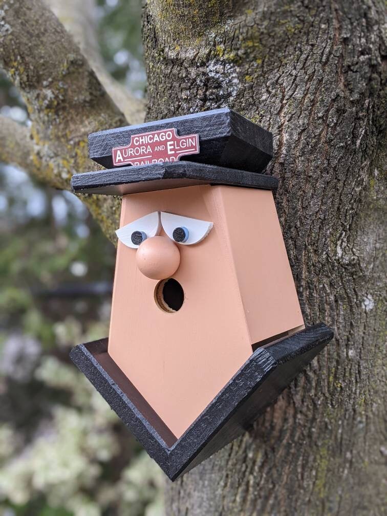 Birdhouse (Train Conductor)