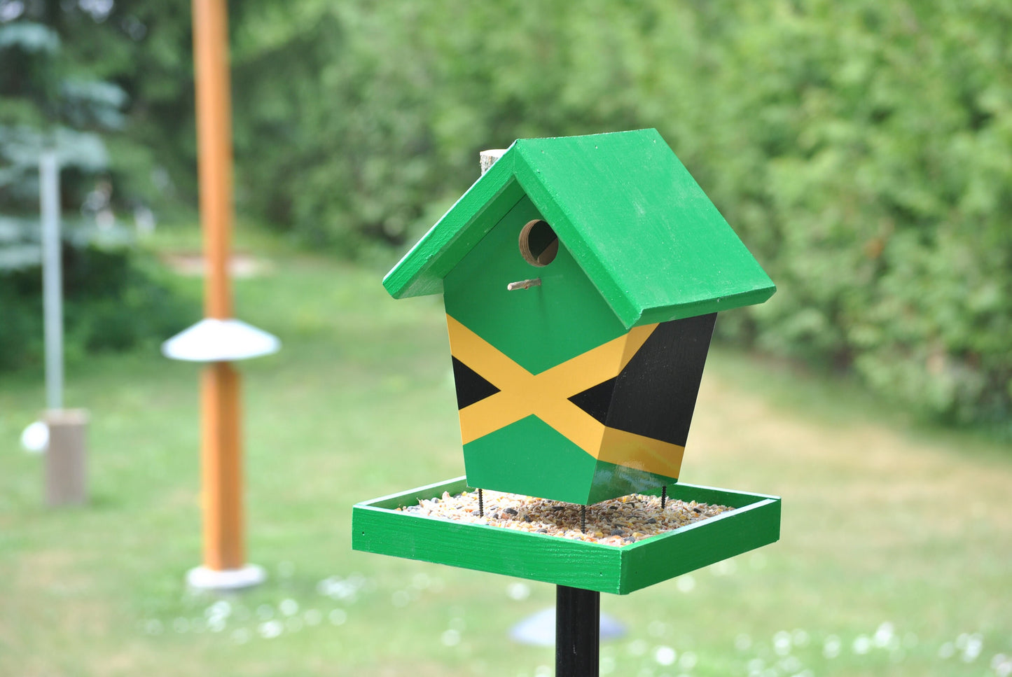 Jamaica Green Roof Bird Feeder/Birdhouse