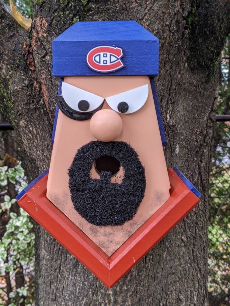 Montreal Canadiens Players with a Goatee Birdhouse