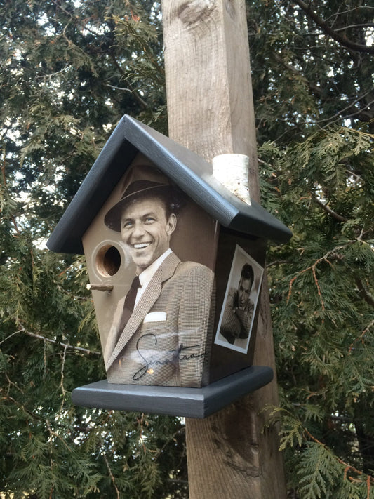 Frank Sinatra Birdhouse