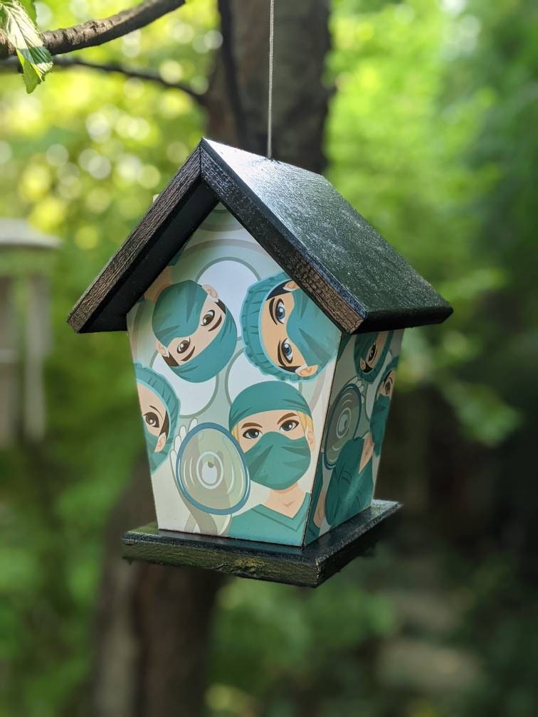 Covid 19 Heroes Birdhouse/Feeder