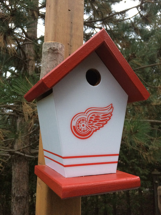 Detriot Red Wings Birdhouse Sports