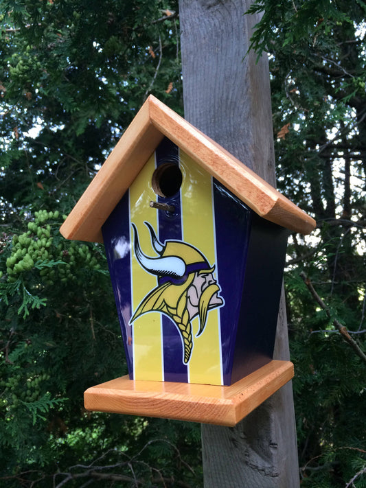 Minnesota Vikings Birdhouse Sports