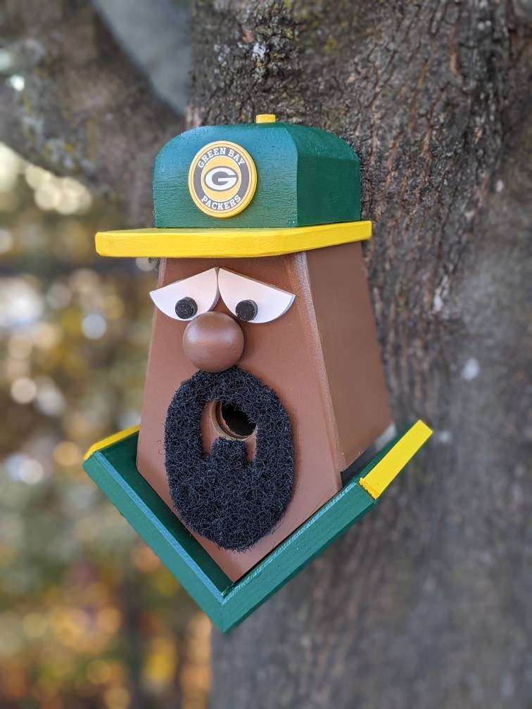 Green Bay Packers Player Birdhouse