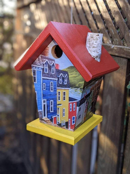 Jelly Bean Row Birdhouse