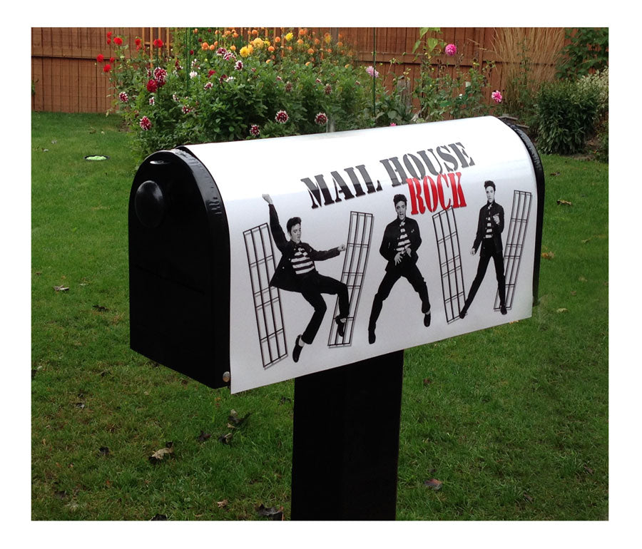 Mail House Rock Rural Mailbox