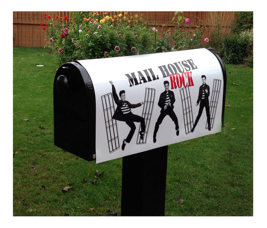 Mail House Rock Rural Mailbox