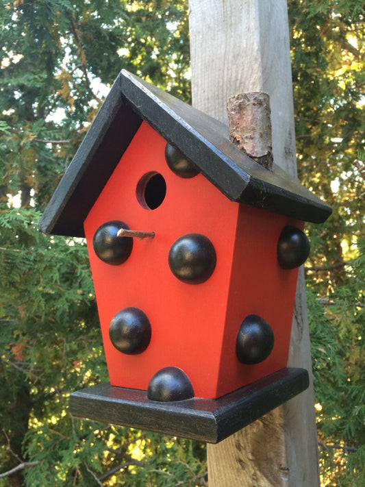 Ladybug Birdhouse