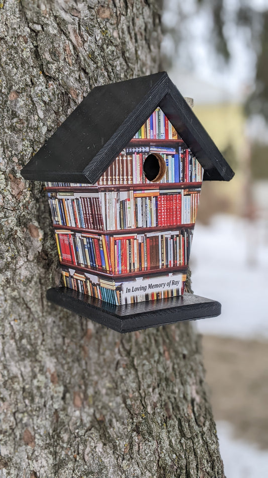 Memorial Book Nook Birdhouse