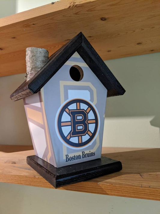Boston Bruins Birdhouse/Feeder