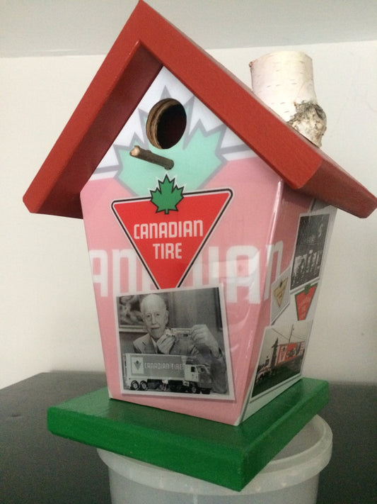 Canadian Tire Retirement Gift Birdhouse