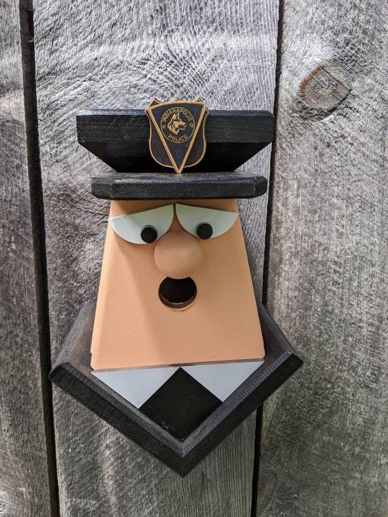 Personalized Birdhouse (Police Officer)