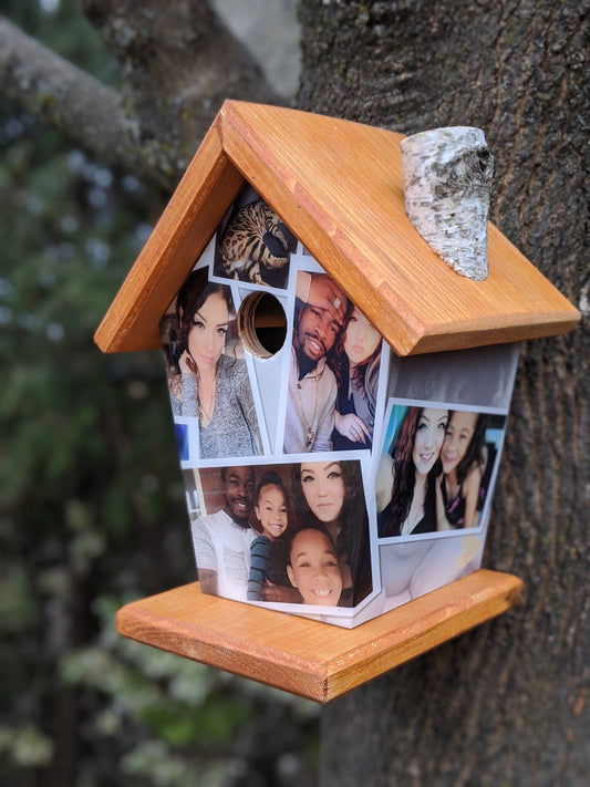 Personalized Birdhouse (6 Images) Birdhouse