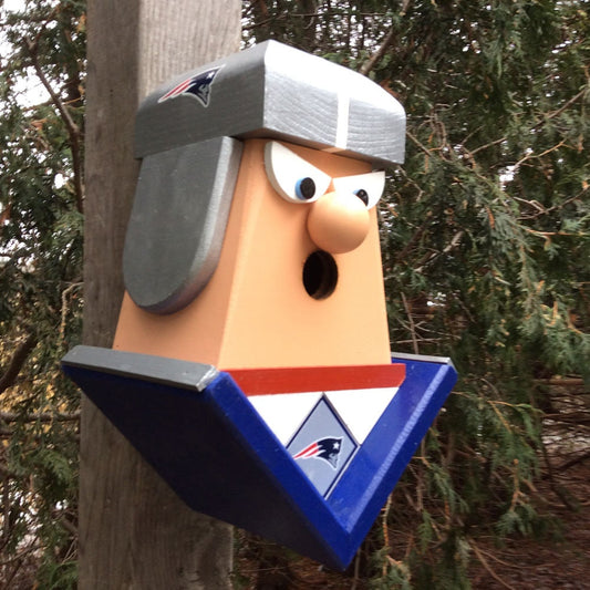 New England Patriots Player Birdhouse