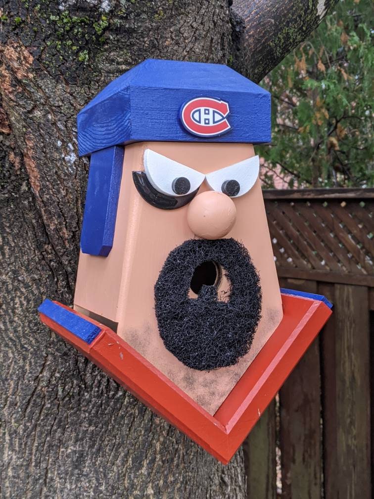 Montreal Canadiens Players with a Goatee Birdhouse