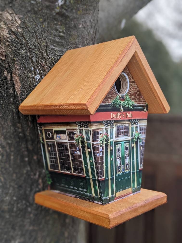 Personalized Pub Birdhouse/Feeder