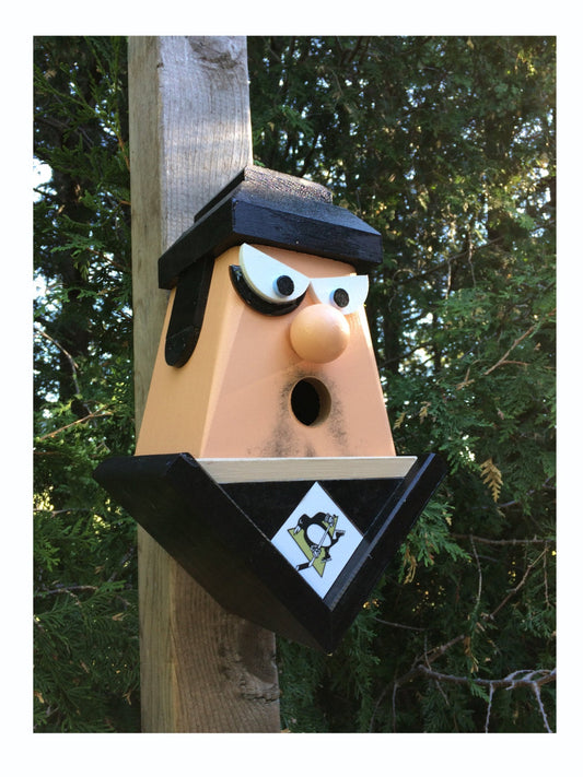 Pittsburgh Penguins Player Birdhouse