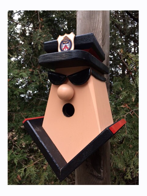 Metropolitan Toronto Police Officer Birdhouse