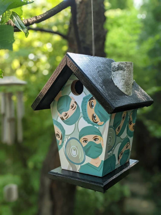 Covid 19 Heroes Birdhouse/Feeder