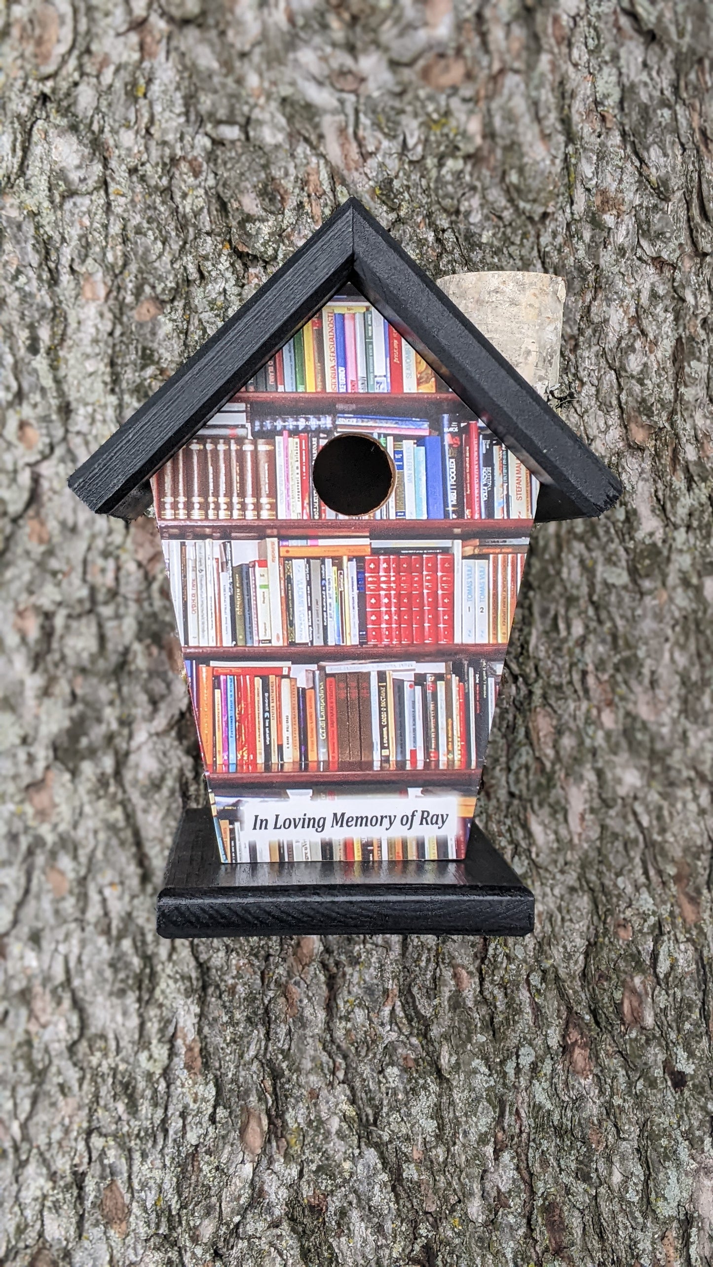 Memorial Book Nook Birdhouse