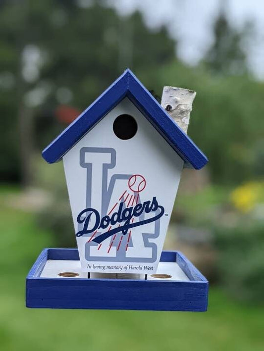 LA Dodgers Bird Feeder