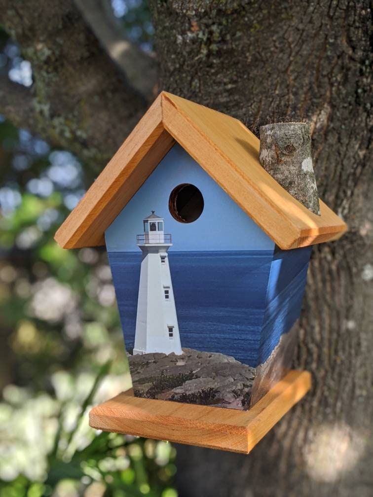 Lighthouse Birdhouse/Feeder