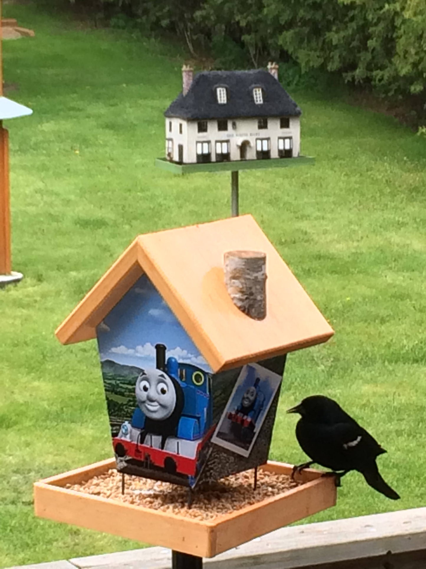 Thomas The Train Bird Feeder/Birdhouse