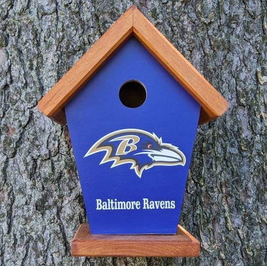Baltimore Ravens Birdhouse/Feeder