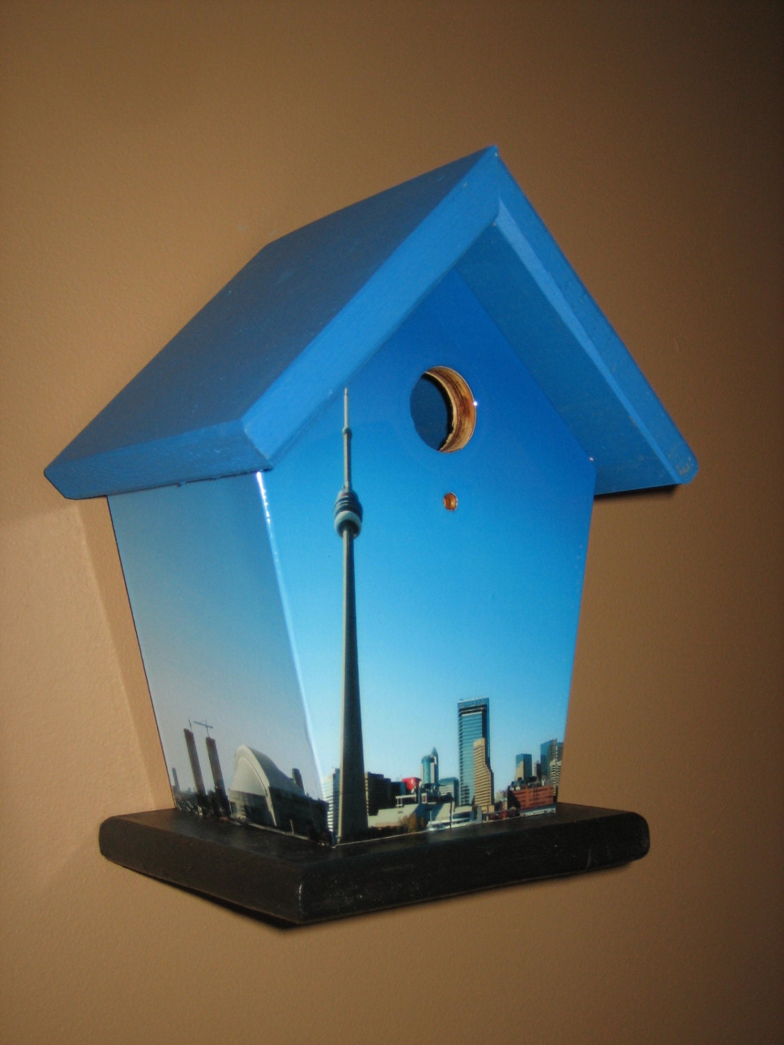 Toronto Sky Line Birdhouse
