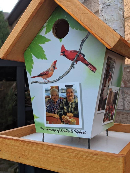 Personalized Cardinal Bird Feeder ( 5 Images)