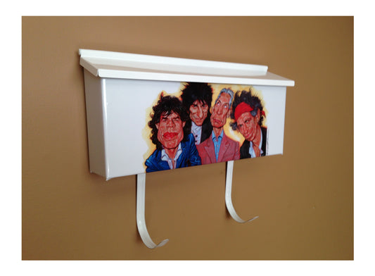 Rolling Stones Horizontal Mailbox