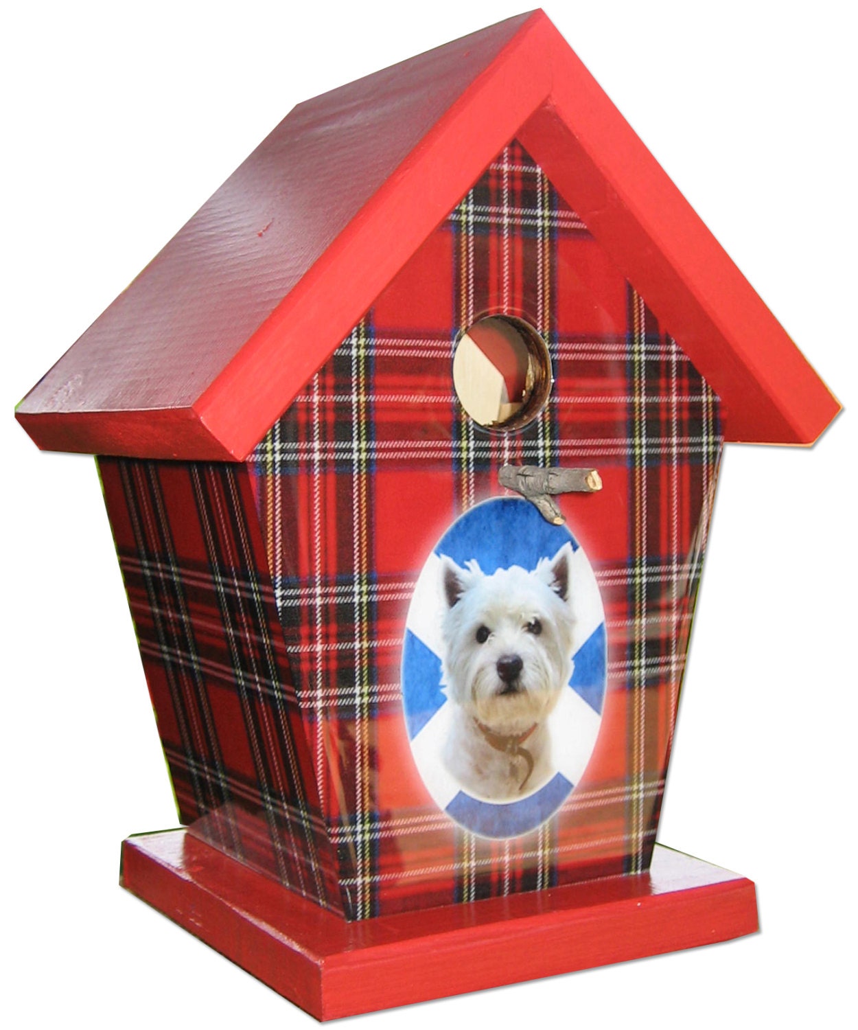 Scottish West Highland Terrier Birdhouse/Feeder