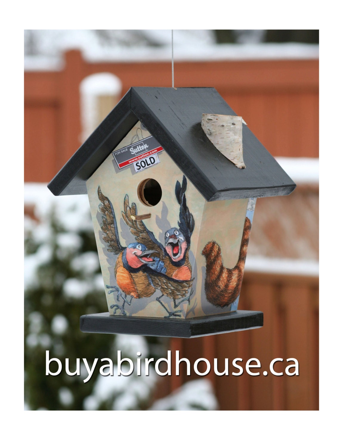 Real Estate Birdhouse