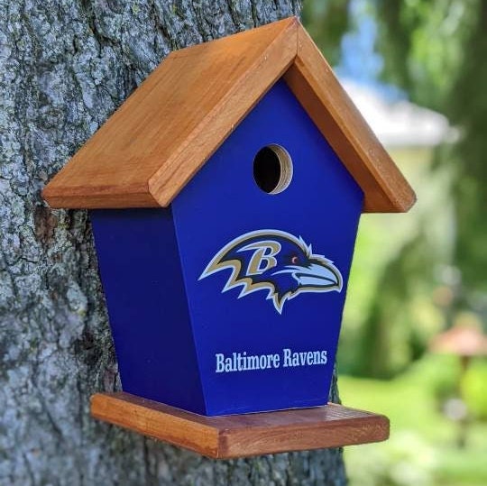 Baltimore Ravens Birdhouse/Feeder
