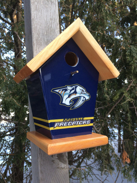 Nashville Predators Birdhouse Sports