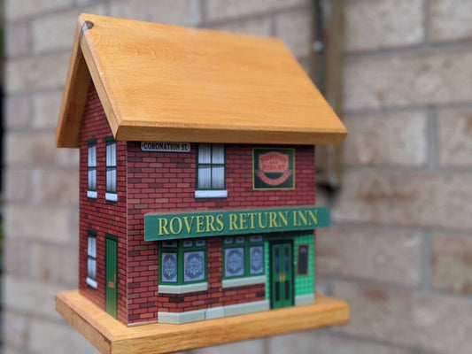 Rovers Return Inn Birdhouse (Stained Roof)