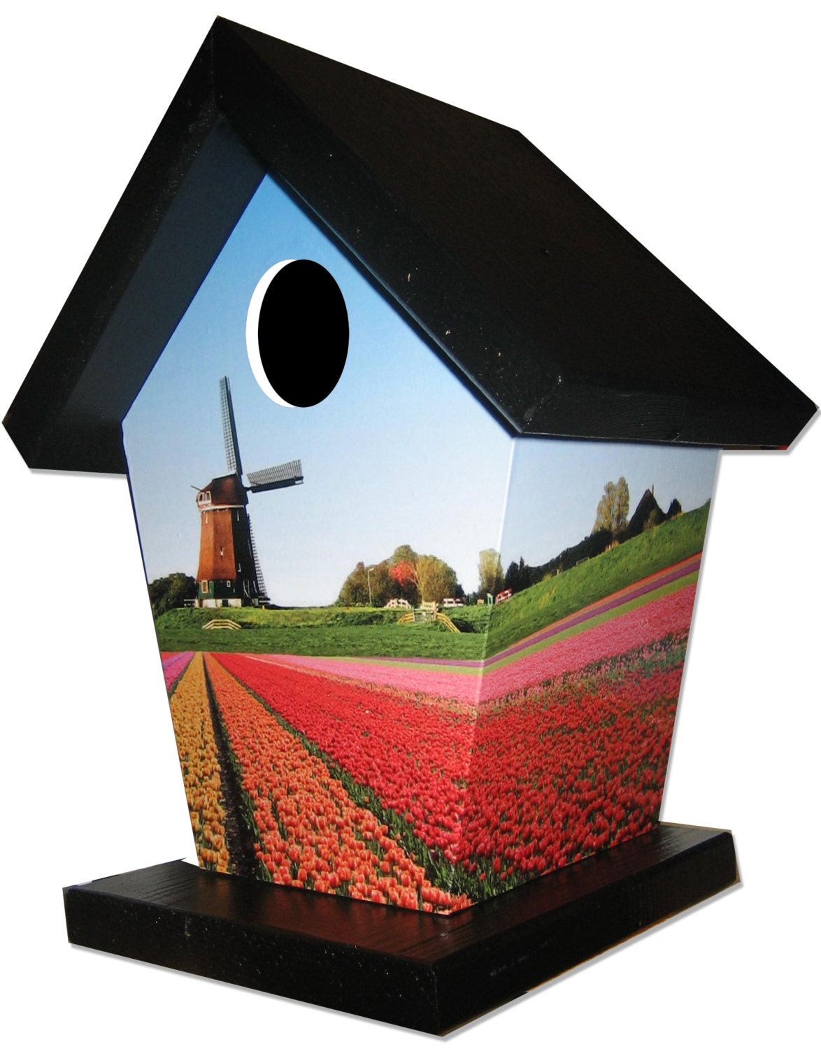 Windmill Birdhouse/Feeder