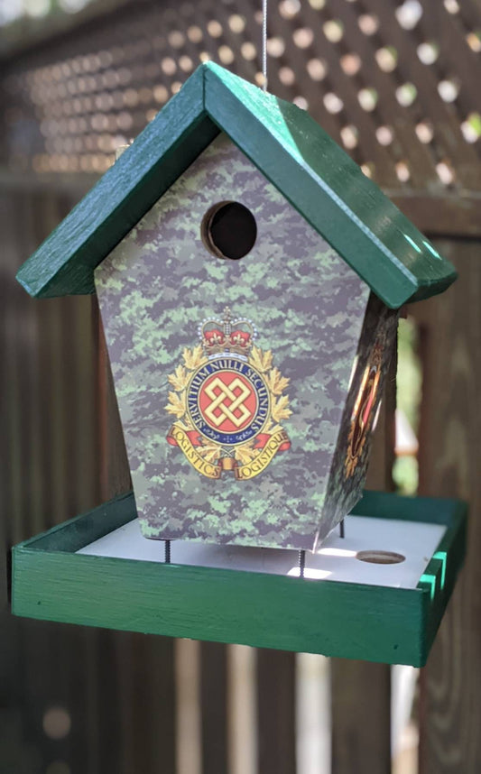 Personalized Military Bird Feeder