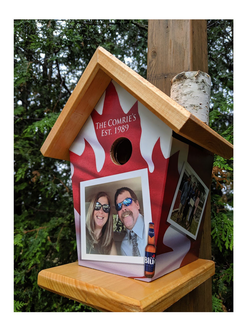 Personalized (Canada & image) Birdhouse