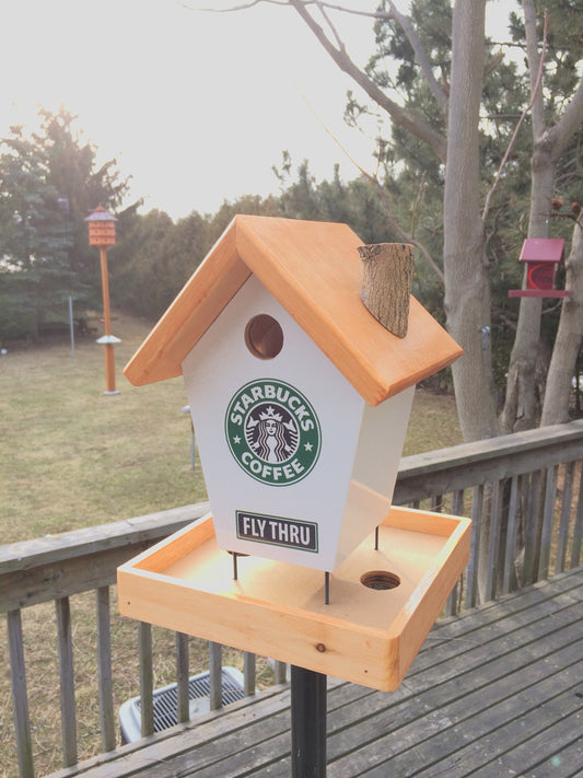 Coffee Lovers Bird Feeder