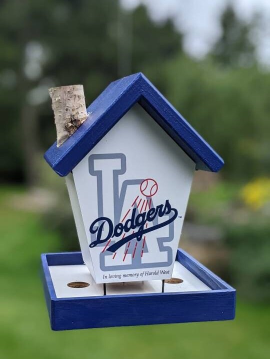 LA Dodgers Bird Feeder/Birdhouse