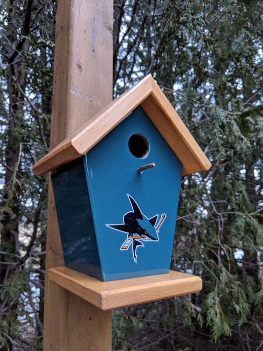 San Jose Sharks Birdhouse Sports