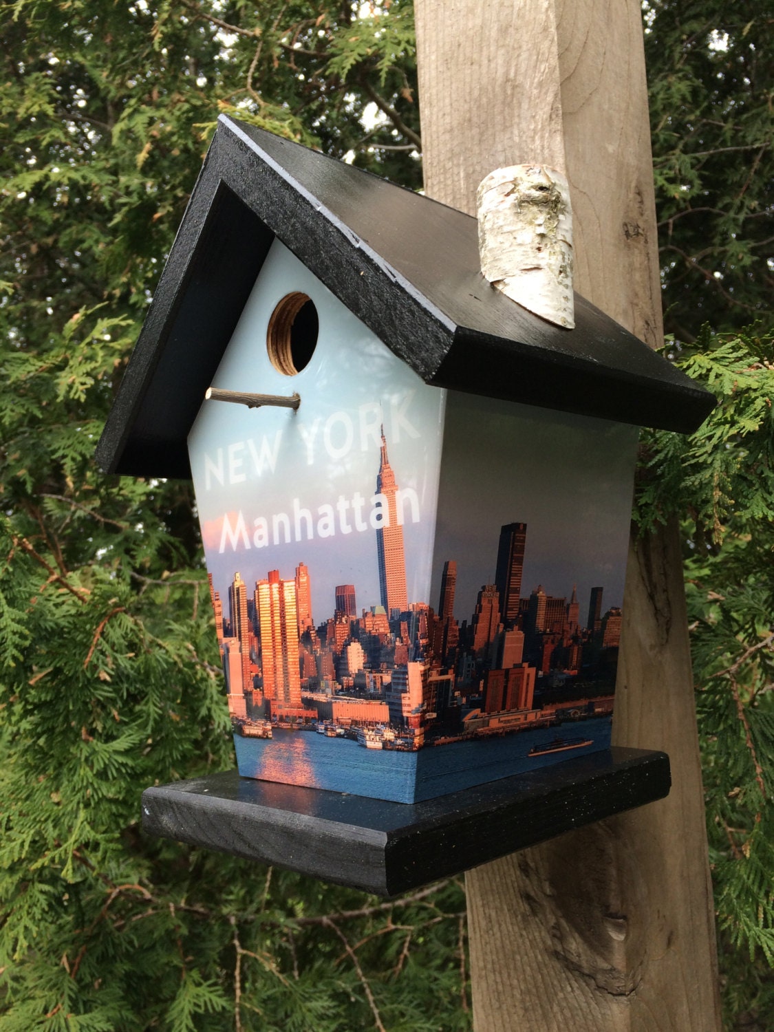 New York Manhattan Birdhouse