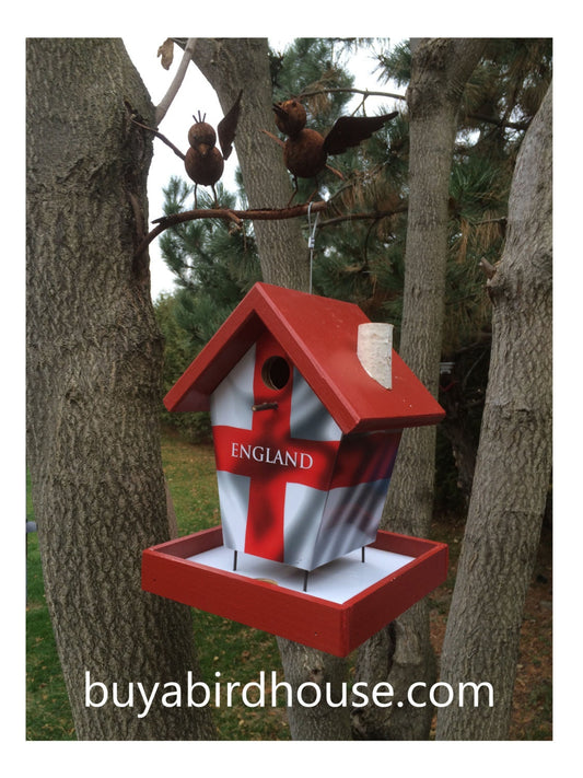 England Flag Bird Feeder