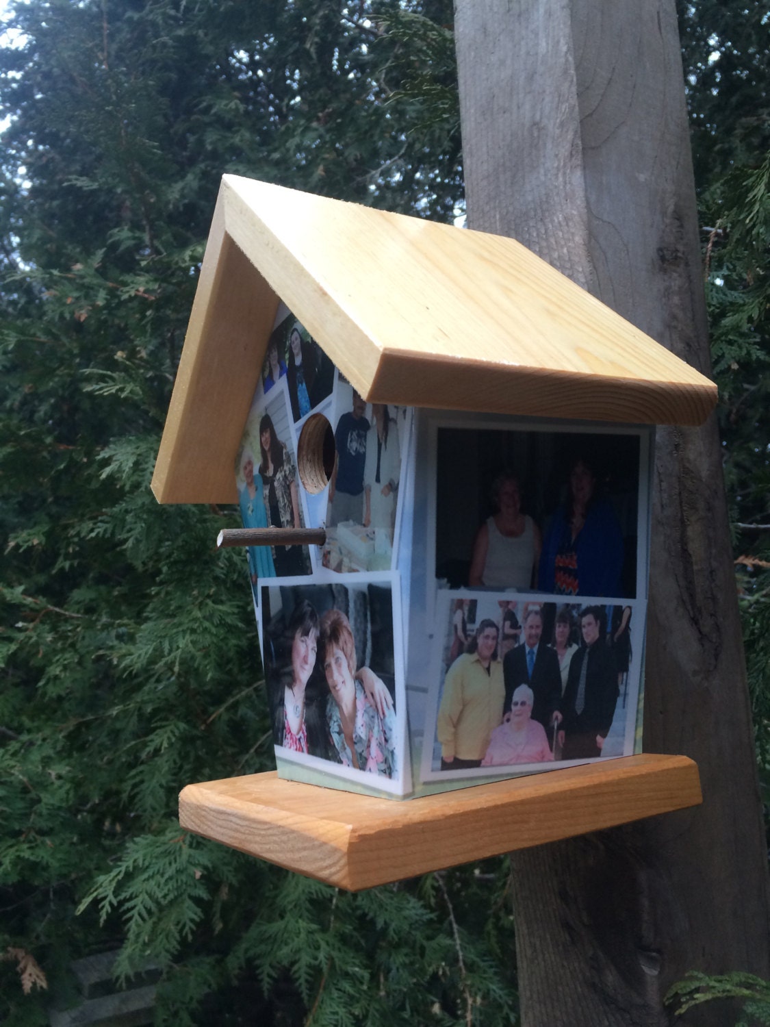 Personalized Photos Birdhouse (8 Images)