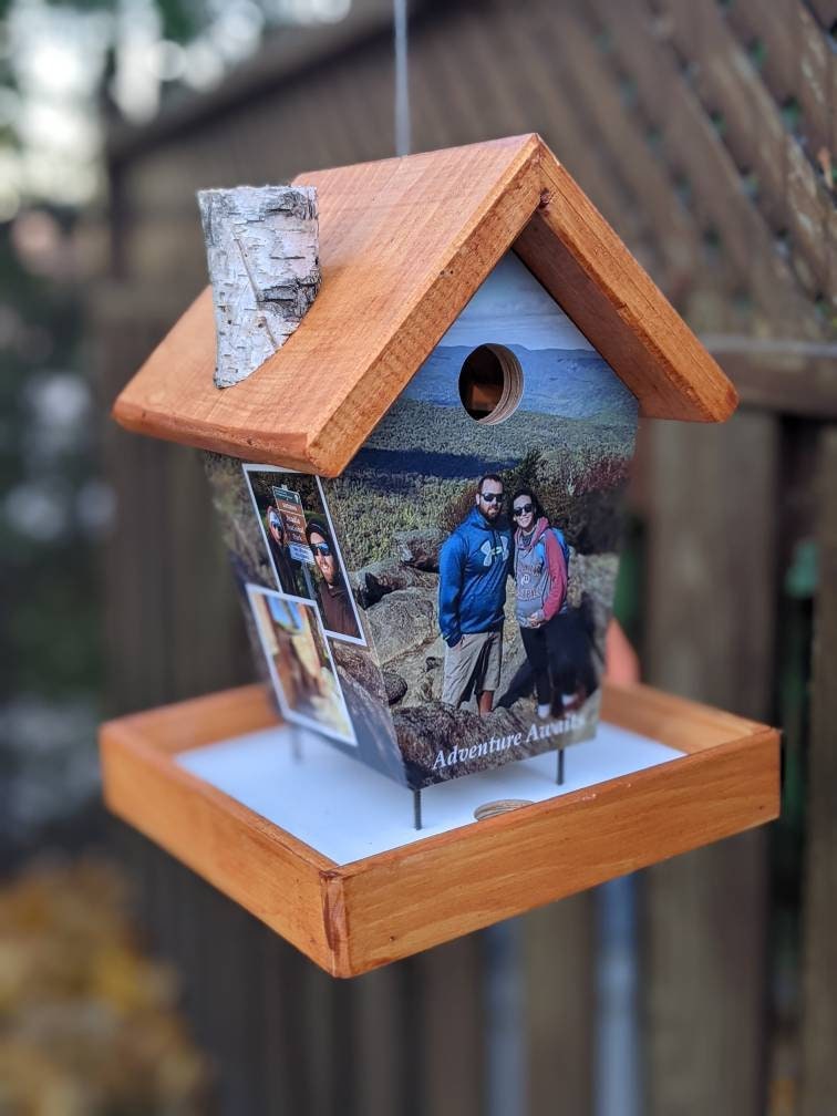 Personalized Friends (3-4 images)Bird Feeder/Birdhouse