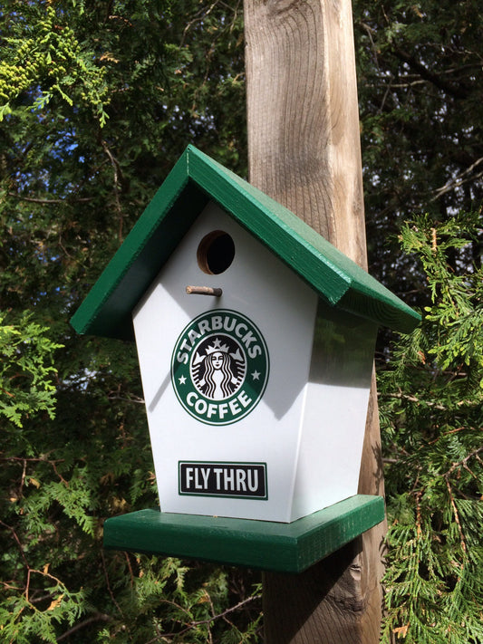 Coffee Lovers (Green Roof) Birdhouse