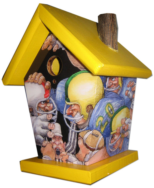 Football Birdhouse Sports