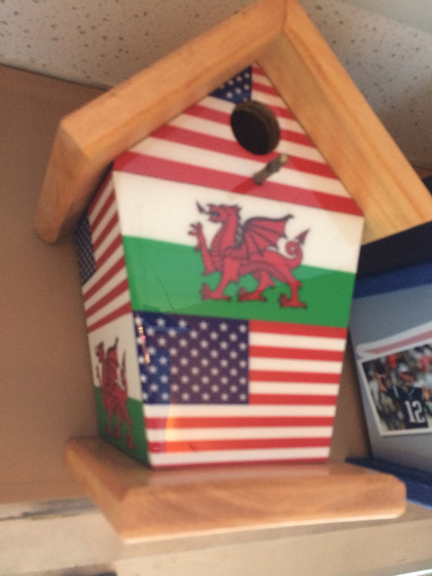 Wales and USA  Birdhouse/Feeder